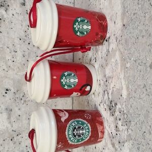 Starbucks Limited Edition Christmas Ornaments